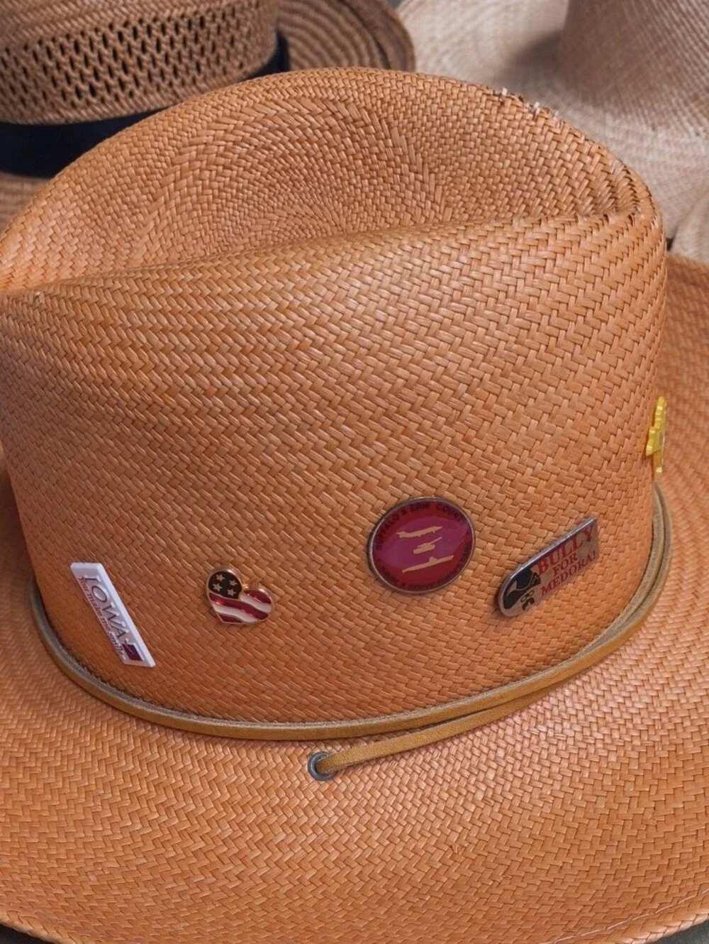 Straw Sun Hat for Men - Tan